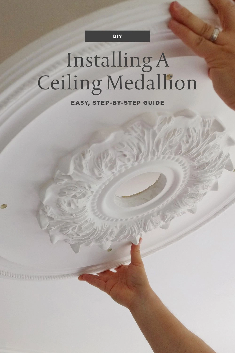 How To Install A Ceiling Medallion
